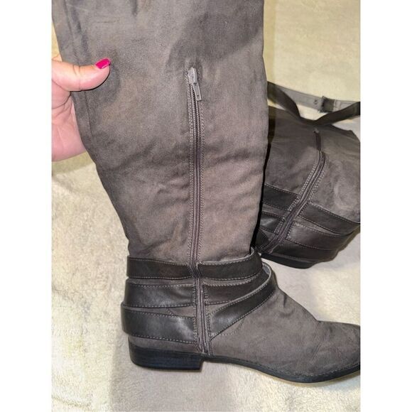 Charlotte Russe Knee high boots size 10 - Picture 5 of 8